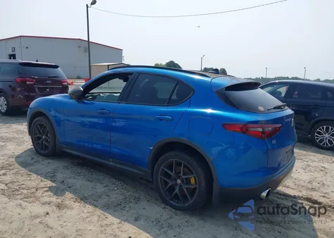 2018 Alfa Romeo Stelvio Ti Sport Awd из США, поврежденный, VIN ZASFAKNN4J7C01052
